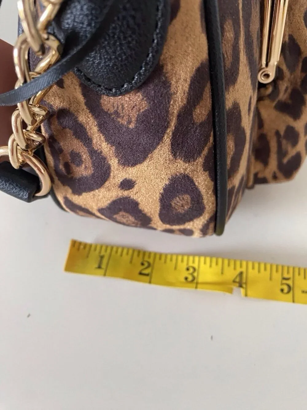 Juicy Couture Sugar & Spic Animal Print Shoulder Bag Kiss Lock Coin Purse NEW